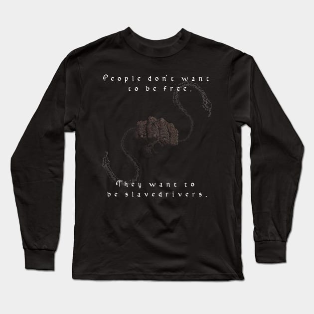 What's freedom? Long Sleeve T-Shirt by Blast-Inertia